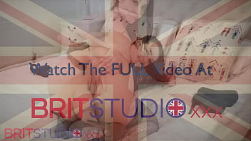 Teen oiled anal play & footjob