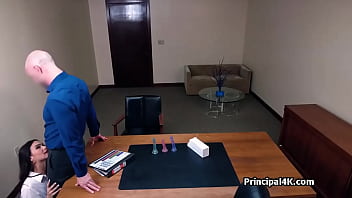 Deep drilling of sexy mom on the office desk
