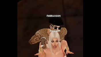 Raquel recibe anal en la pared