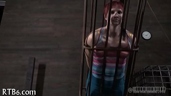 Intensive caning for worthless playgirl