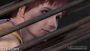 Intensive caning for worthless playgirl