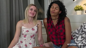 Lesbians enjoy sexy fun time