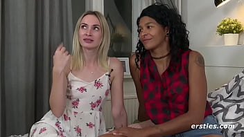 Lesbians enjoy sexy fun time