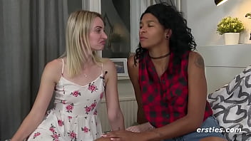 Lesbians enjoy sexy fun time