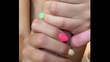 18yo skinny teen rides sugar daddy after morning blowjob pajama pov amateur sex