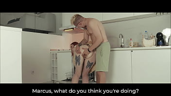 Step mom stuck in dishwasher she needs to be licked and fucked