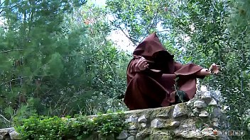 This hot and horny lady is a curse so the master will drill her really mercilessly