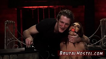 Huge dildo fucking machines bondage excited youthfull tourists