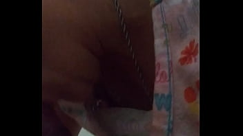 Cutie gets cum all over her face