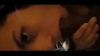 Interracial couple fucks filmed on iphone