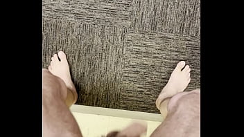 Naked walk through work