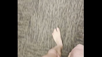 Naked walk through work