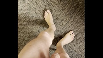 Naked walk through work