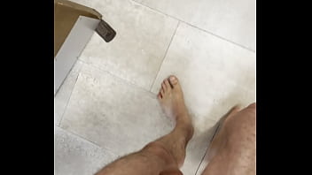 Naked walk through work