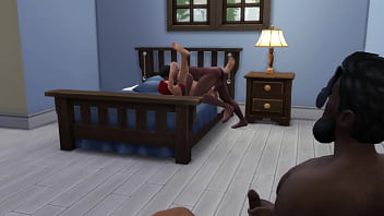 Cuckold husband watches wife get fucked by bull double trouble part 6