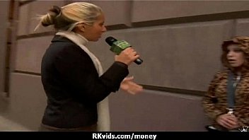 Desperate teen naked in public and fucks to pay rent 28