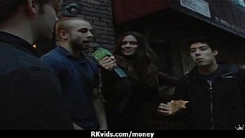 Desperate teen naked in public and fucks to pay rent 28