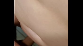 Cumming on a fat ass