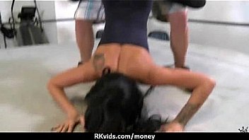 Sensual girl talked into having sex for cash 20