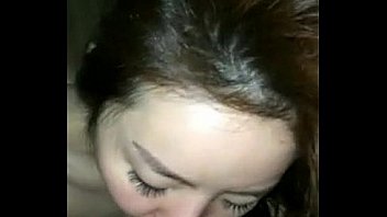 Cute asian girl get fuck after blowjob