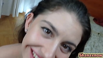 Shanaxnow blowjob dirty talking cum in mouth swallow it