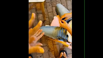 Massive hand vs tiny hands