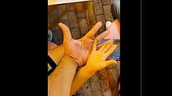 Massive hand vs tiny hands