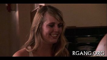 Chaps are banging cute gals