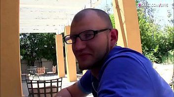 Pretty besties study group with nerd guy turns to nasty orgy