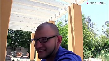 Pretty besties study group with nerd guy turns to nasty orgy