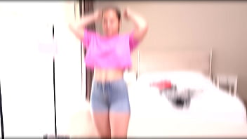 Trying on my new wardrobe naked