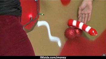 Amateur girl likes to suck cock for cash 18