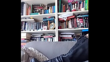 Me posing with high boots