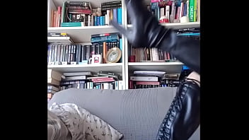 Me posing with high boots Me posing with high boots