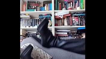 Me posing with high boots