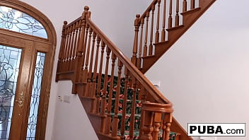 Hot babe gets a hard cock