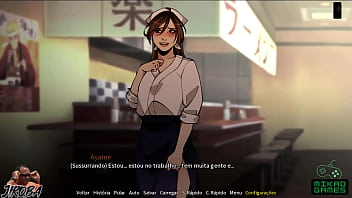 Jogo parodia de naruto transei com a novinha garçonete de naruto
