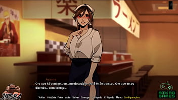 Jogo parodia de naruto transei com a novinha garçonete de naruto