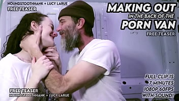 Making out with hank in the back of the porn van