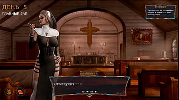 To leave the temple you have to fuck every nun