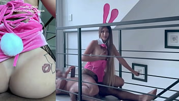 Latina teen easter egg hunt creampied by big black cock