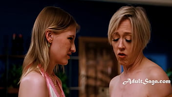 Busty stepmom puts teen step daughters insecurities to rest by Busty stepmom puts teen step daughters insecurities to rest by