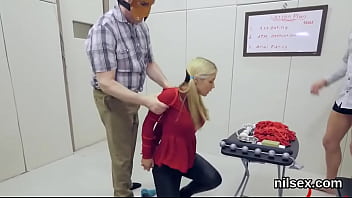 Delirious bitch gets her fuckholes spread and extremely nailed