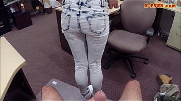 Big titty latina gives head and pounded for some cash