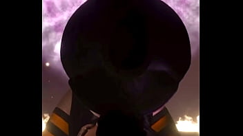 Huge boobs moaning 3d