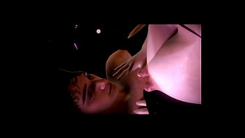 Huge boobs moaning 3d