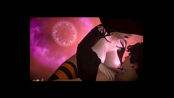 Huge boobs moaning 3d