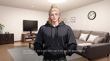 Gf masturbates in the shower and has naughty thoughts ntr'd by my friend gameplay an ai animated porn game