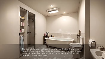 Gf masturbates in the shower and has naughty thoughts ntr'd by my friend gameplay an ai animated porn game