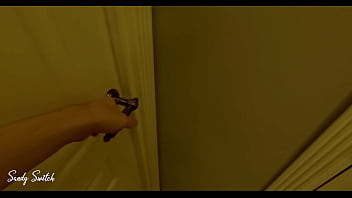 Stepbrother caught stepster masturbating and fisted her to orgasm